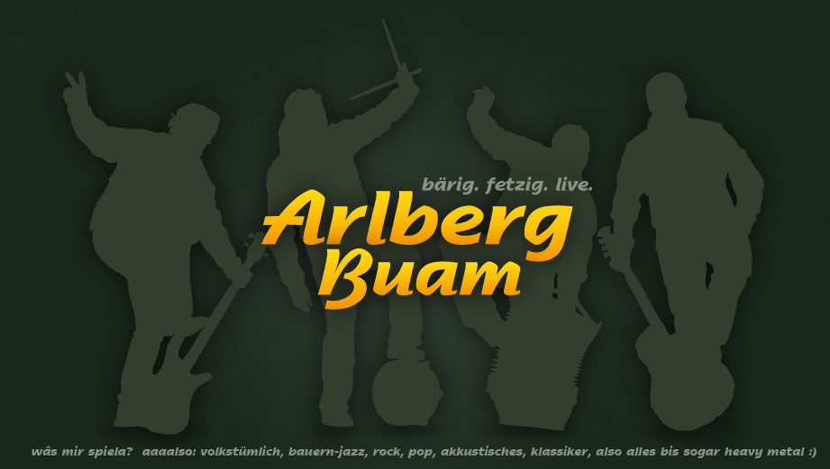 Willkommen auf der Website der Arlbergbuam